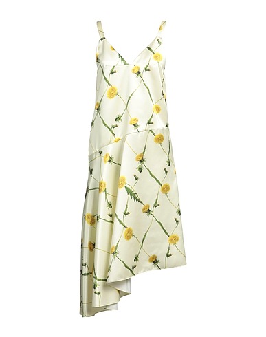 BURBERRY Midi dress Yellow 100% Polyester