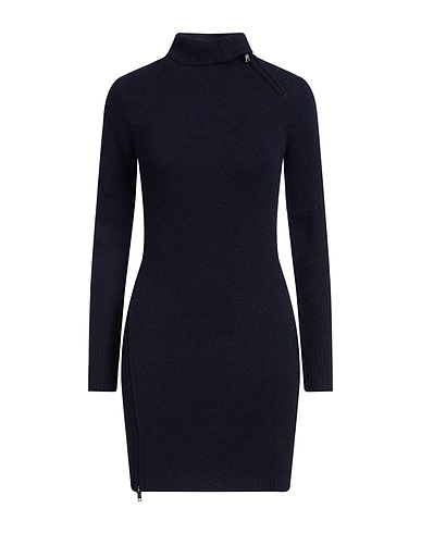 MARANT ÉTOILE Sheath dress Midnight blue 63% Baby alpaca wool, 32% Polyamide, 5% Elastane