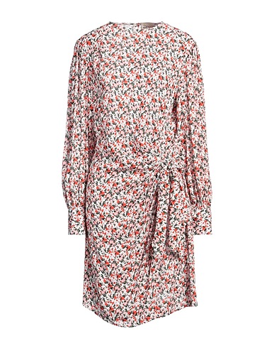 SEMICOUTURE Kurzes Kleid Rot 100% Viskose