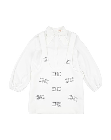 ELISABETTA FRANCHI Dress LA MIA BAMBINA White 100% Polyester