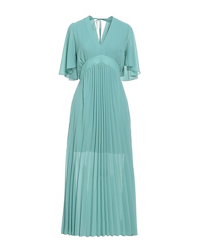DIXIE Long dress Sage green 100% Polyester