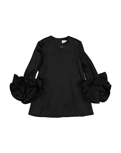 ELISABETTA FRANCHI Vestito LA MIA BAMBINA Nero 71% Acetato, 29% Viscosa, Poliestere