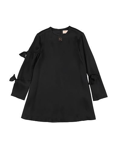 ELISABETTA FRANCHI Dress LA MIA BAMBINA Black 71% Acetate, 29% Viscose