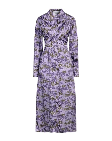 SILVIAN HEACH Midi dress Lilac 100% Polyester
