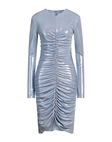NORMA KAMALI Midi dress Light blue 95% Polyester, 5% Elastane