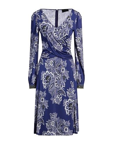 ETRO Midi-Kleid Königsblau 100% Viskose