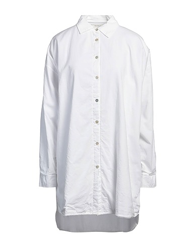 CROSSLEY Shirt dress White 100% Cotton