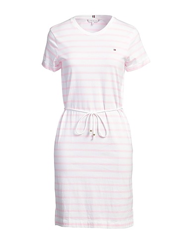 TOMMY HILFIGER Short dress Pink 100% Cotton