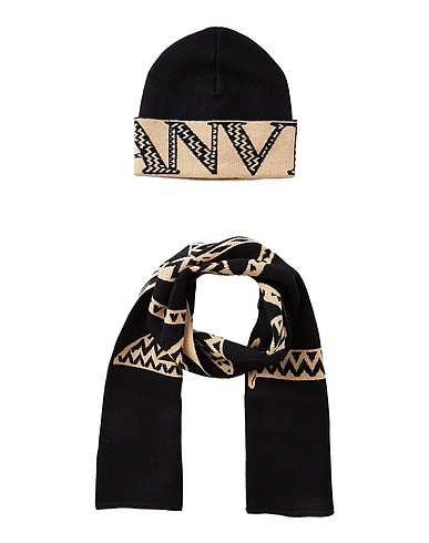 LANVIN Set baby Nero 90% Cotone, 10% Lana