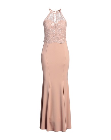 LIPSY Vestito lungo Cipria 97% Poliestere, 3% Elastan