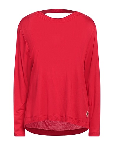 TED BAKER T-shirt Red 100% Lyocell