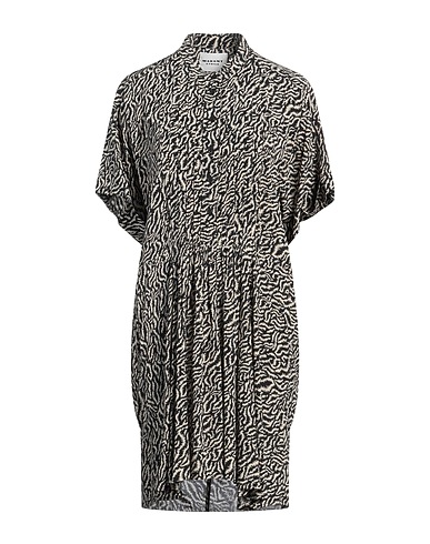 MARANT ÉTOILE Shirt dress Black 100% Viscose