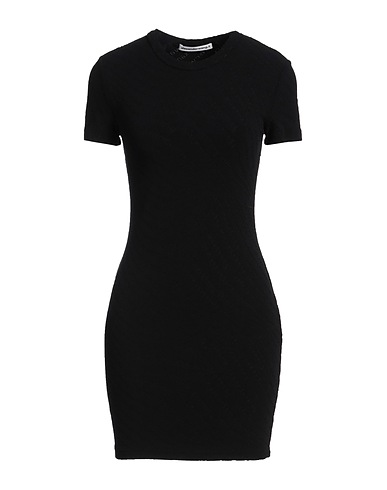 ALEXANDER WANG Sheath dress Black 97% Polyamide, 3% Elastane