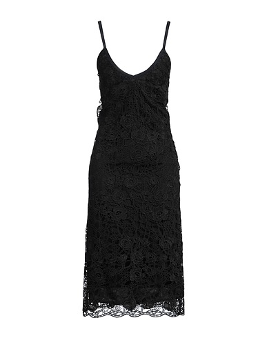 VIVETTA Midi dress Black 100% Polyester