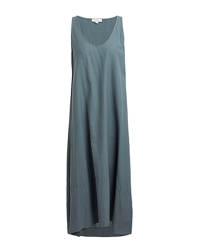 CROSSLEY Midi dress Lead 60% Cotton, 40% Silk