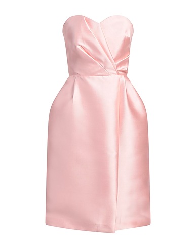 MISCHALIS ATELIER Vestito midi Rosa 100% Poliestere