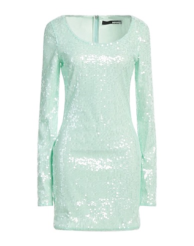 ROTATE BIRGER CHRISTENSEN Kurzes Kleid Säuregrün 100% Recyceltes Polyacryl