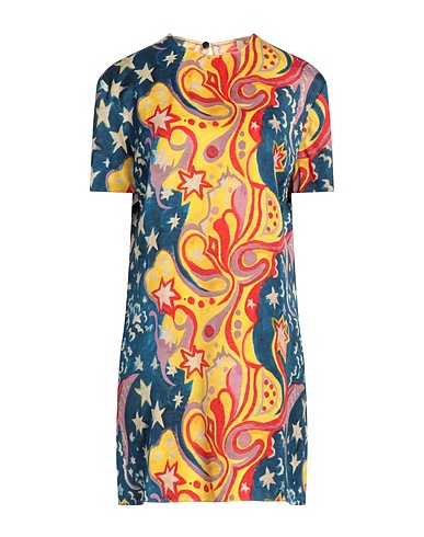 MARNI Short dress Yellow 100% Viscose