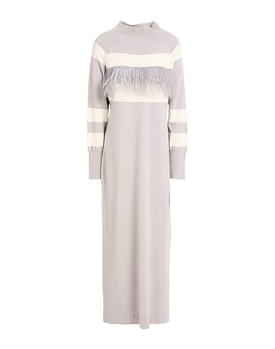 FABIANA FILIPPI Knit dress Grey 100% Cashmere