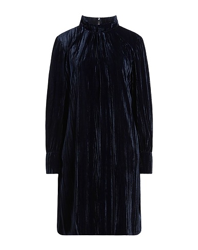 ASPESI Short dress Midnight blue 100% Polyester