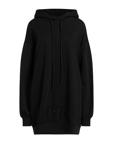 GAëLLE Paris Vestito corto Nero 90% Cotone, 10% Poliestere