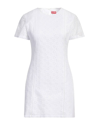 KENZO Sheath dress 91% Cotton, 9% Polyester