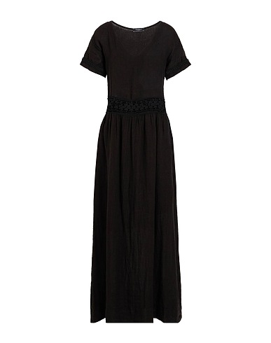 MARKUP Long dress Black 100% Linen
