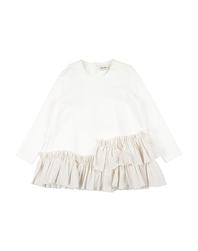 MEIMEIJ Dress Off white 65% Viscose, 30% Polyamide, 5% Elastane, Polyester