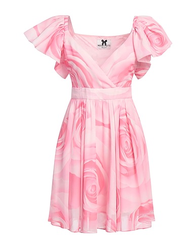 NO SECRETS Short dress Pink 100% Polyester