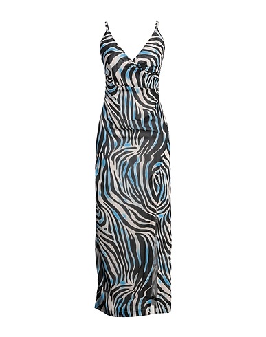 NO SECRETS Long dress Black 100% Polyester