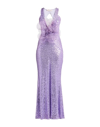 BABYLON Long dress COLLECTION Lilac 97% Polyester, 3% Elastane