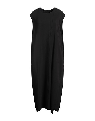 Y'S YOHJI YAMAMOTO Midi dress Black 67% Rayon, 33% Cupro