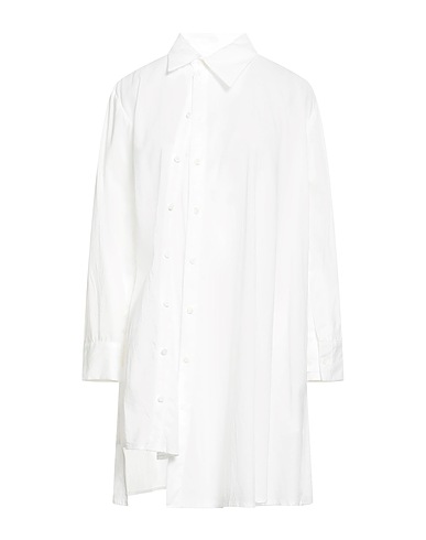 YOHJI YAMAMOTO Shirt dress White 100% Cotton
