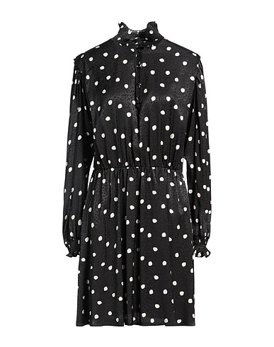 SEVENTY VENEZIA Short dress Black 100% Viscose