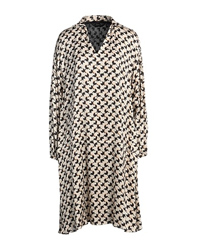 SEVENTY VENEZIA Midi dress Beige 100% Viscose