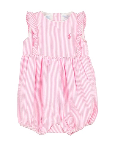 POLO RALPH LAUREN Baby jumpsuit STRIPED SEERSUCKER BUBBLE SHORTALL
100% Cotton