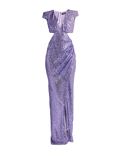 ATELIER LEGORA Long dress Purple 70% Polyester, 30% Polyamide