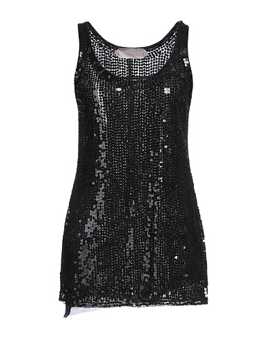 SCHUMACHER Sequin dress Black 100% Polyester