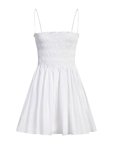MATTEAU Short dress White 100% Organic cotton