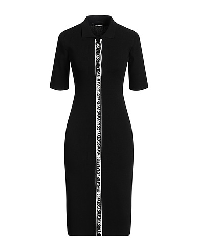 KARL LAGERFELD Midi dress 50% Recycled viscose, 50% Nylon