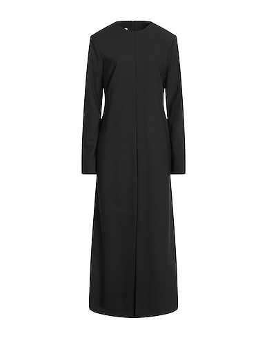 MM6 MAISON MARGIELA オフィスワンピース ブラック ポリエステル 54% / バージンウール 44% / ポリウレタン 2%