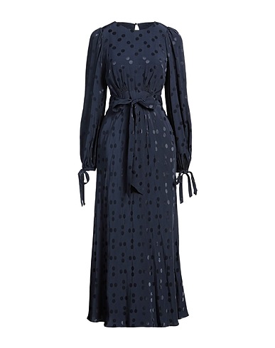 TED BAKER Robe longue Bleu nuit 100% Viscose
