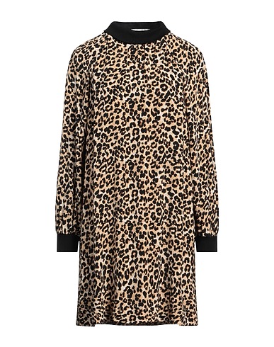 ESSENTIEL ANTWERP Short dress Sand 100% Viscose, Polyester