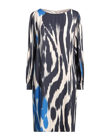 SENSO by ATMOSFASHION Short dress Midnight blue 100% Viscose