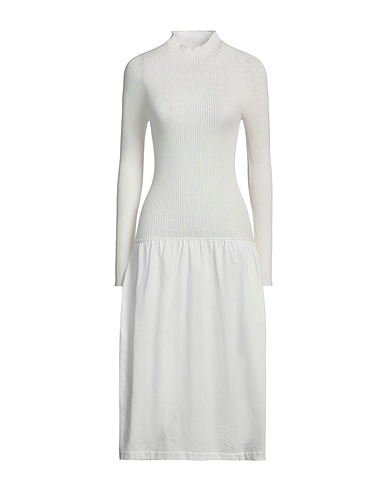MM6 MAISON MARGIELA Midi dress White 100% Cotton