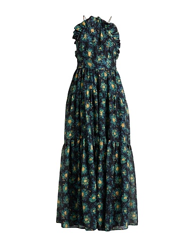 ULLA JOHNSON Special occasion dress BLU NOTTE 70% Nylon, 30% Silk