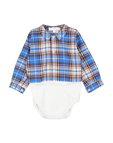 M.FERRARI Baby bodysuit Azure 100% Cotton