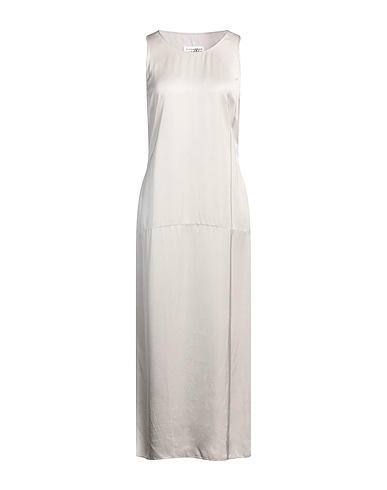 MM6 MAISON MARGIELA エレガントドレス ライトグレー レーヨン 100%