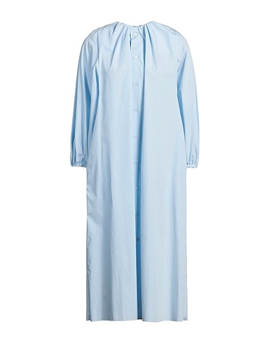 MM6 MAISON MARGIELA Midi dress Sky blue 100% Cotton