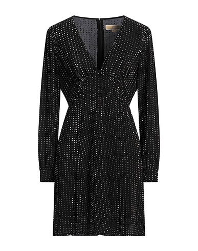MICHAEL MICHAEL KORS Short dress Black 55% Recycled polyester, 45% Polyester